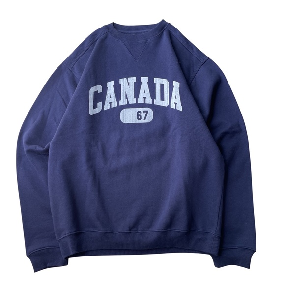 Vintage Canada 67 Crewneck Sweatshirt – Navy - Picture 1 of 7